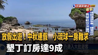 開學後出遊潮不減 小琉球、墾丁中秋連假一房難求－民視新聞