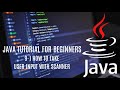 Java tutorial for beginners 9: How to Take User Input with Scanner