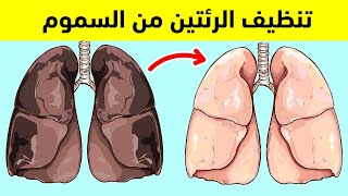 6 مشروبات سوف تنظف رئتيك من السموم !!