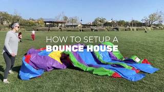How To Setup A Bounce House? - HeroKiddo 100% Rental Bounciness Bounce House