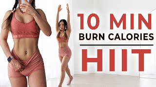 10 Min HIIT to burn lots of calories | No Equipment Fat Burning Workout