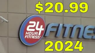 24 Hour Fitness $9.99 Pros & Cons $24.99 Membership Health Club Exercise Gym--Channel Jamesss Tdoay