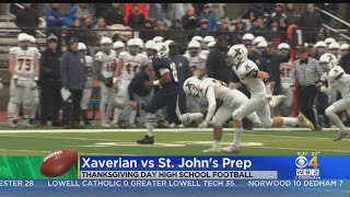 St. John's Prep Shuts Out Xaverian, 35-0