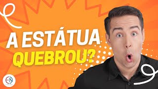 Será que eu quebrei a estátua? 😂 É melhor segurar pra não cair. | @Comedia-no-ar