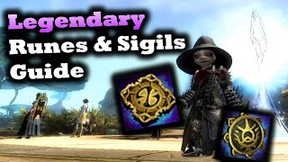 Legendary Runes \u0026 Sigils Guide for Guild Wars 2