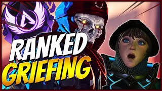 GRIEFING in Apex Legends Ranked Explained | HOW can you STOP it #shorts