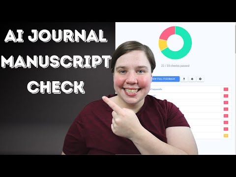 AI may review your journal manuscript before submitting it to Penelope.ai