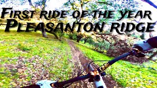 TRAIL HUNTING | PLEASANTON RIDGE MTB | FRONT 9 | new ONE UP bars