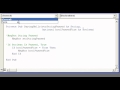 Video 6: VB 6 Programming, Referencing To Parameters Part 1