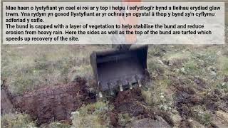Video of restoration work on Cors Fochno / Fideo o waith adfer ar Gors Fochno