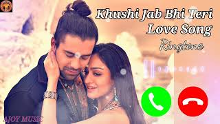 Khushi Jab Bhi Teri//New Hindi Ringtone 2021//Love Song Instrumental Ringtone