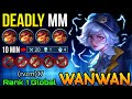 20 Kills Deadly Marksman Wanwan Absolutely Outplay - Top 1 Global Wanwan by (rvzm)17 - MLBB