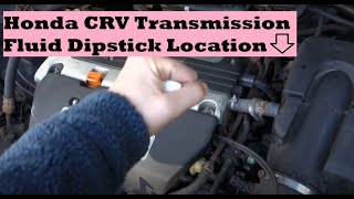 How Much does Honda Dealer Charge for Transmission Fluid Service? (2003 CRV Dipstick Location)