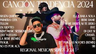 CANCIÓN TENDENCIA 2024 - REGIONAL MEXICAN SONGS 2024 - GRUPO FRONTERA, PESO PLUM