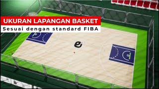 KAMU HARUS TAHU NIHH!! BERAPA SIH UKURAN LAPANGAN BASKET🏀??