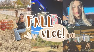 FALL Vlog ♡ A1 Combat Fights, Apple Hill