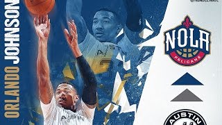 NBA D-League Gatorade Call-Up: Orlando Johnson to the Pelicans