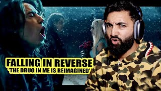 The Goosebumps HIT HARD!! | FALLING IN REVERSE - "The Drug In Me Is Reimagined" (REACTION!!)