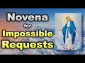 Novena for Impossible Requests | 3 Intentions for Mary's Intercession