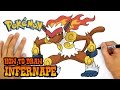 How to Draw Pokemon | Infernape