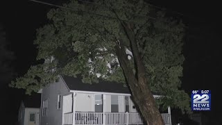 VIDEO: Storm damage in Hampshire County