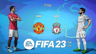 FIFA 23 | Manchester united vs Liverpool |  FT Felix , Vlahović| Premier league 2022/23 | 4K