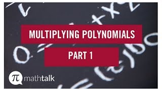 How To Multiply Polynomials Part 1