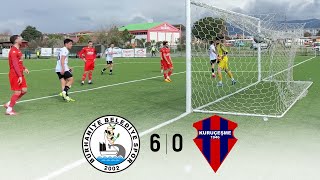 Burhaniye Belediyespor: 6  Kuruçeşmespor: 0 Maçından Kesitler