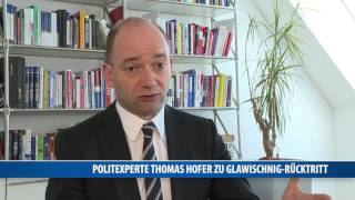 Politexperte Thomas Hofer zu Glawischnig-Rücktritt