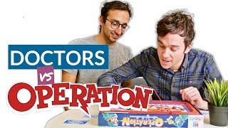 Real Doctors play OPERATION game with Dr Ali Abdaal
