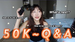 50K Q\u0026A・什麼時候想結婚/如何在公共場合VLOG/我的自信從哪來/男友很木頭怎麼辦/波仔家姐二選一? 🤓