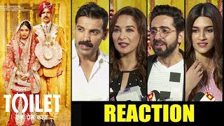 Toilet Ek Prem Katha Movie Review | Bollywood Celebs Reaction | First Day First Show