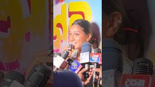 ශනු හරිම cute කතා කරද්දී ❤️🥰 Shanudrie Priyasad (Vishma movie screening)