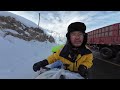 冬天来一场雪地穿越旅行 骑行vlog 让骑行成为一种生活 冰天雪地任我行 骑行