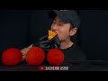 ASMR MUKBANG HOT CHEETOS MAC N CHEESE BALLS  COOKING & EATING SOUNDS  Zach Choi ASMR
