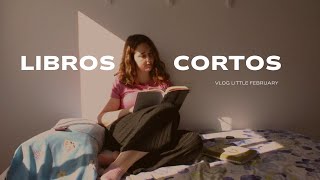 una semana leyendo libros cortos | vlog #littlefebruary