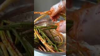 Pa kimchi aka green onion kimchi #shorts #kimchi #food