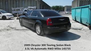 2009 Chrysler 300 Touring Sedan Black