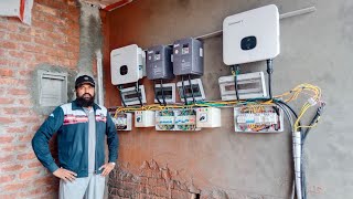 How to Install 15kw #Growatt #Ongrid #Solar #Inverter #VFD #Longi Himo 6 #Inverex #Lahore #Pakistan