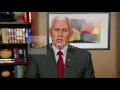 GOV PENCE ON REFUGEES-SUSPENDING RESETTLEMENT