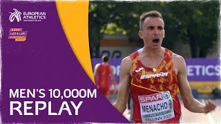 Menacho Wins Men’s 10,000m Gold - European U23 Championships: Tallinn 2021