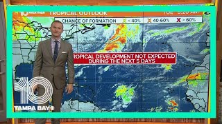 Tracking the Tropics: Nothing brewing in the Atlantic
