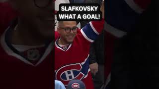 JURAJ SLAFKOVSKY WINS IT FOR THE CANADIENS IN THE SHOOUTOUT!