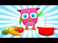 Sing-along songs for kids - Learn Vegetables and fruits for kids - Nursery rhymes & Kids' songs