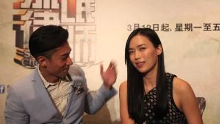 The odd couple: Rebecca Lim and Desmond Tan