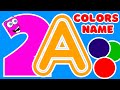 Learn ABC Phonics 123 Colors | English Alphabet A to Z | Preschool Learning Videos | #abcsong