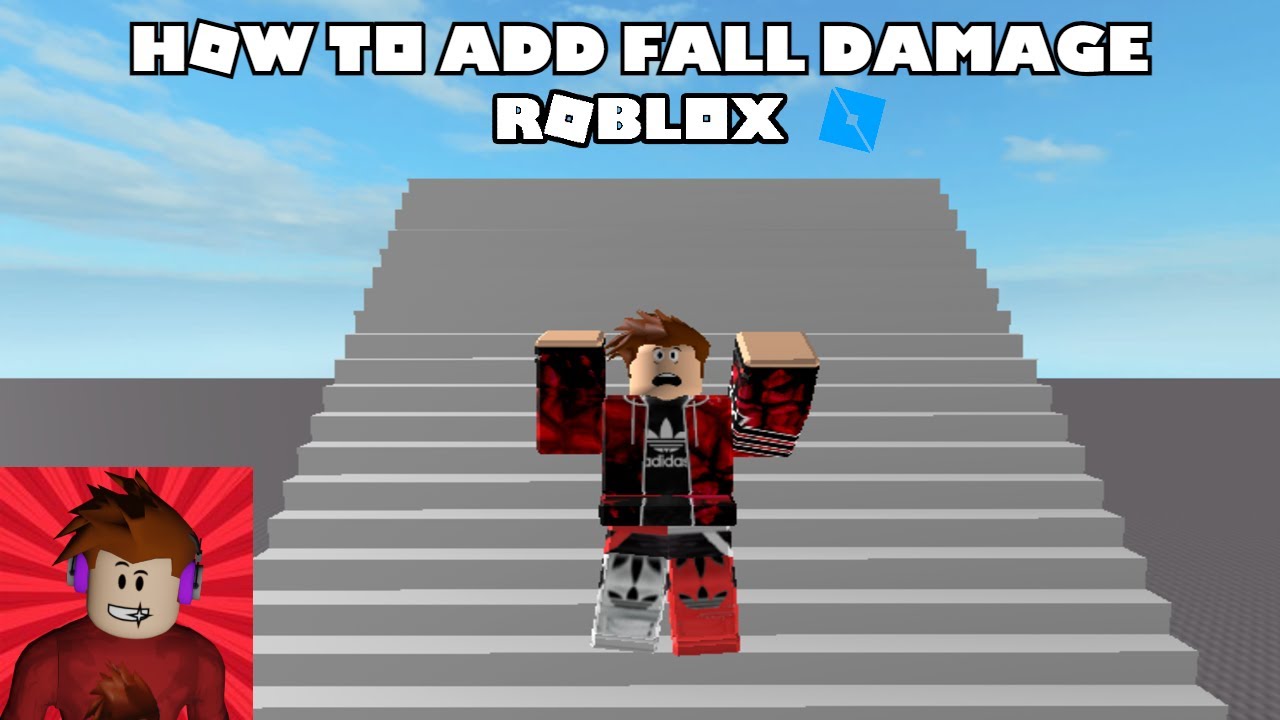 How To Add Fall Damage To Your Game Roblox Studio Tutorial Youtube