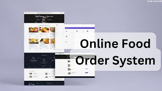 Online Food Order System in PHP with Free Source Code || PHP Project #2023 #CodeCampBD