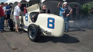 1931 Cummins Diesel Special Indycar warmup