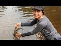 Catching fish in a dry river